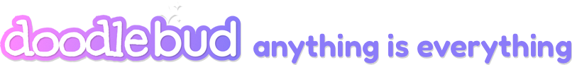 doodlebud logo with tagline
